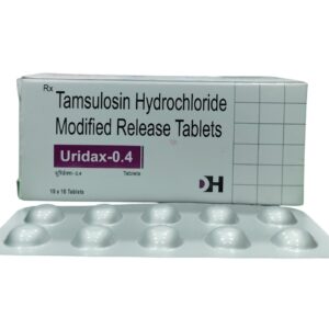 Uridax 0.4 – Tamsulosin Hydrochloride Modified Release Tablets (0.4mg) - 1 × 10 Tablets