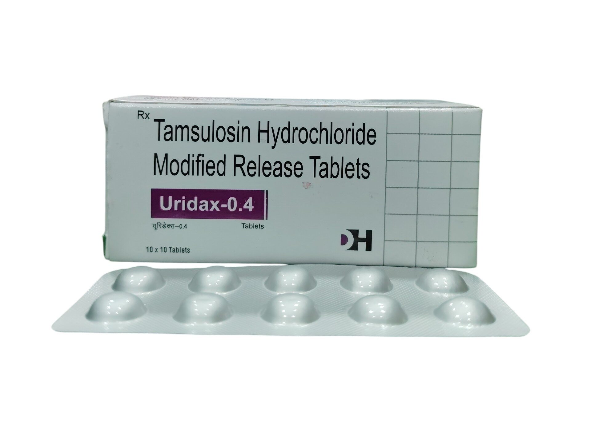 Uridax 0.4 – Tamsulosin Hydrochloride Modified Release Tablets (0.4mg) - 1 × 10 Tablets