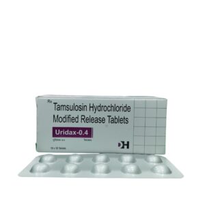 Uridax 0.4 – Tamsulosin Hydrochloride Modified Release Tablets (0.4mg) - 1 × 10 Tablets