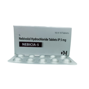 Nebicia 5 - Nebivolol Hydrochloride Tablets IP 5 mg - 1 x 10 Tablets