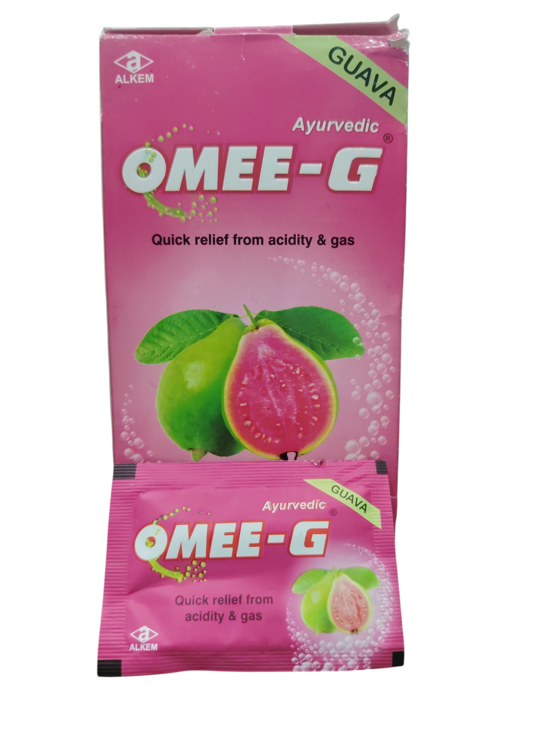 OMEE-G Ayurvedic Powder – Guava Flavour