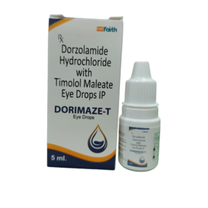 Dorimaze-T - Dorzolamide Hydrochloride with Timolol Maleate Eye Drops IP - 5 ml Bottle