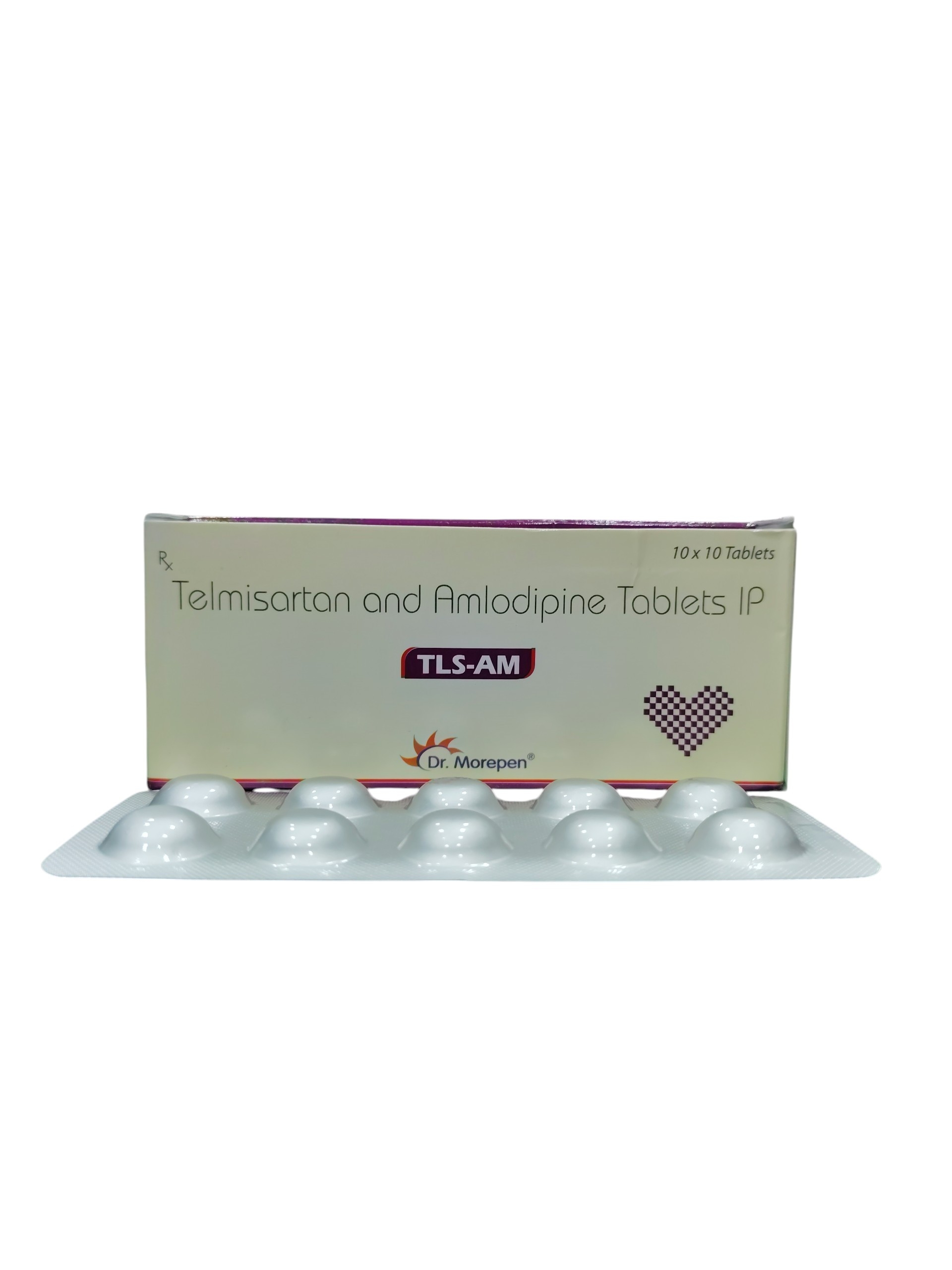 TLS AM – Telmisartan and Amlodipine Tablets IP - 1 × 10 Tablets