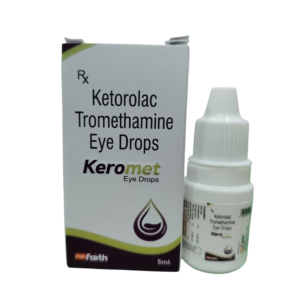 Keromet - Ketorolac Tromethamine Eye Drops - 5 ml Bottle