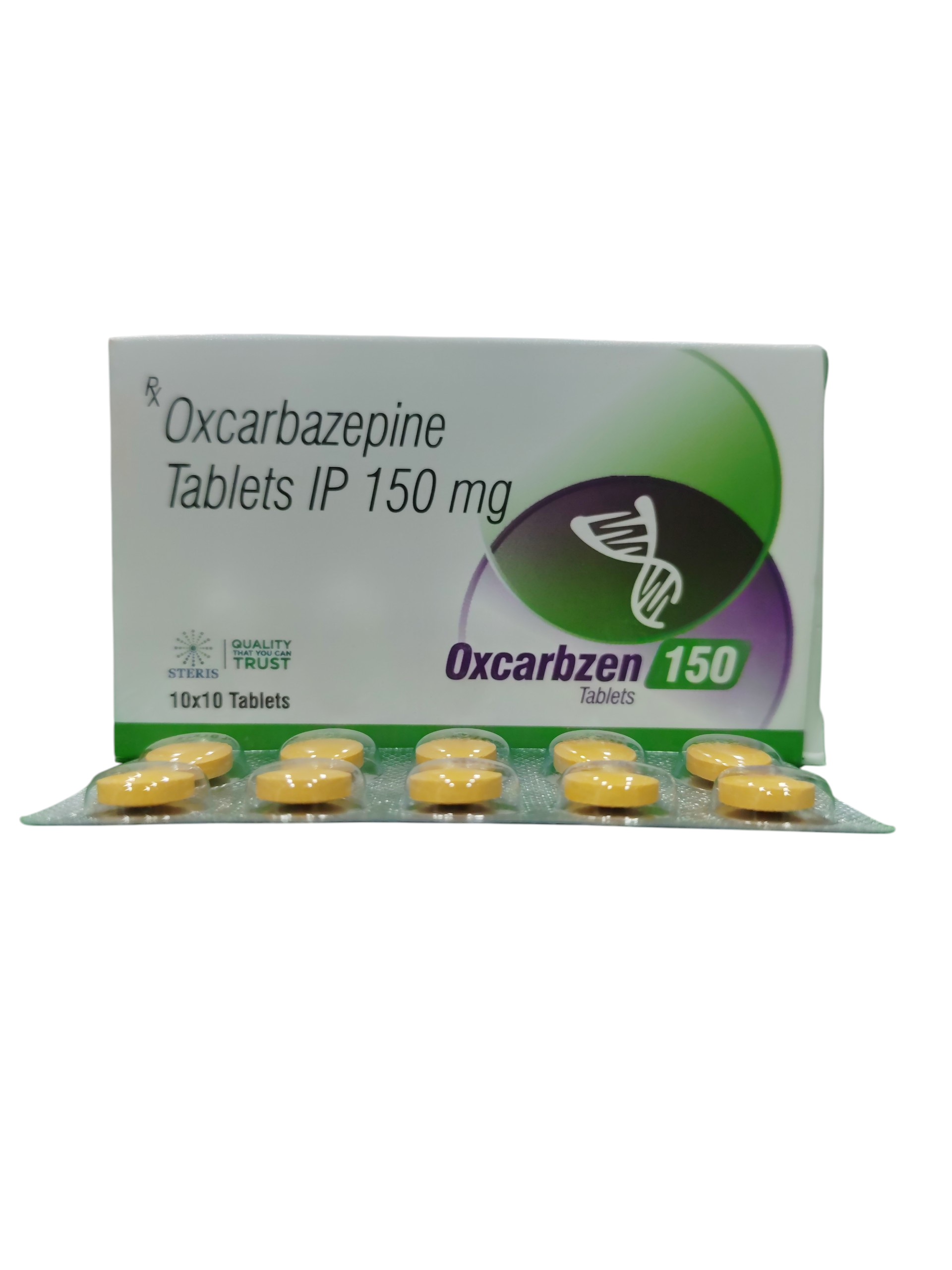 Oxcarbzen 150 – Oxcarbazepine Tablets IP 150 mg - 1 × 10 Tablets