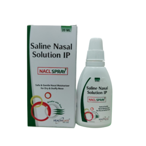 NACL SPRAY - Saline Nasal Solution IP - 20 ml Bottle