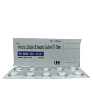 Telesky CM 10/50 – Telmisartan, Cilnidipine & Metoprolol Succinate (ER) Tablets