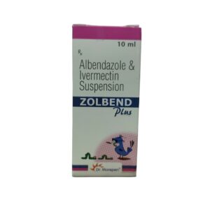 ZOLBEND Plus – Albendazole & Ivermectin Suspension (10 ml)