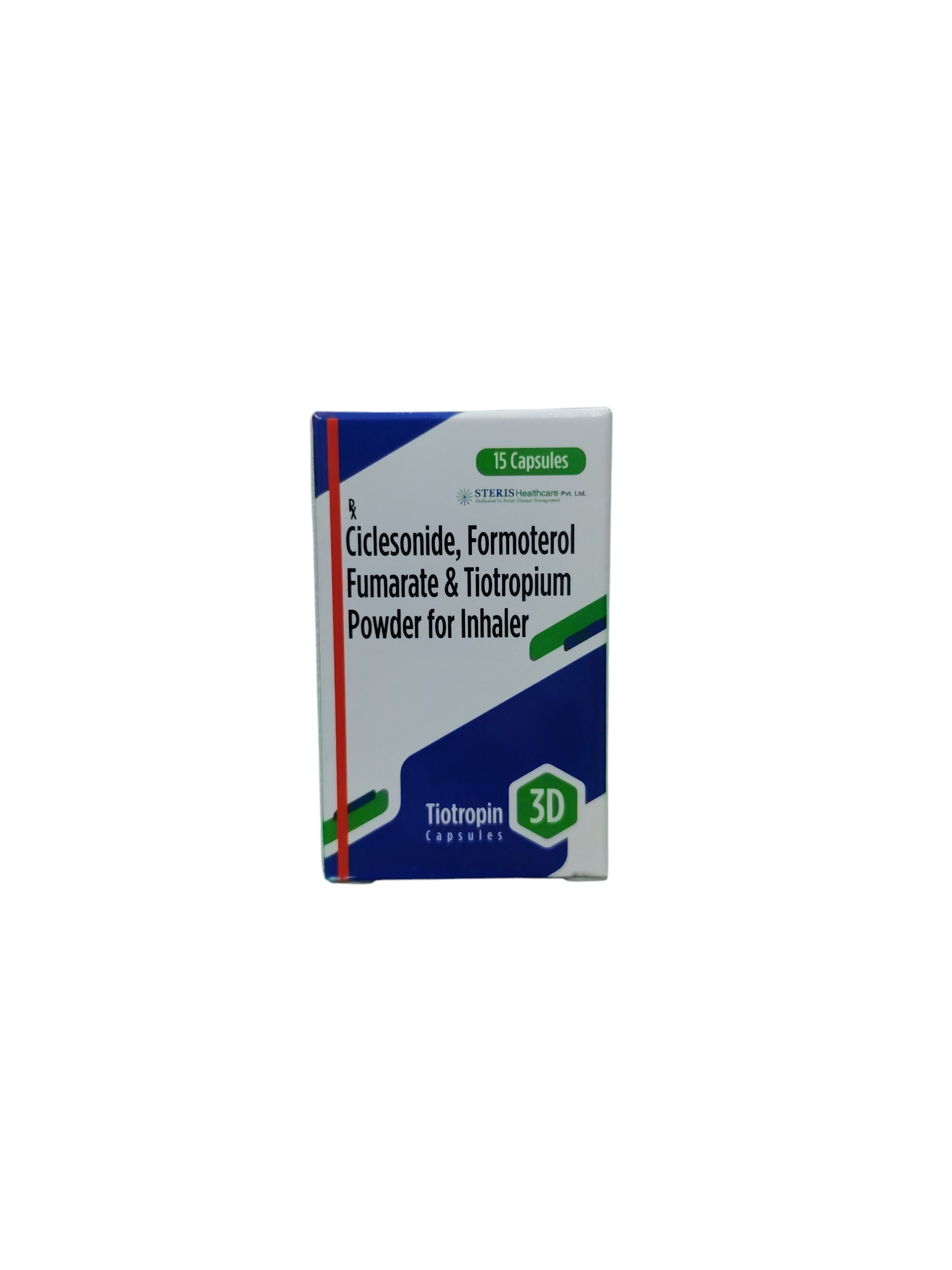 Tiotropin 3D Capsules – Ciclesonide, Formoterol Fumarate & Tiotropium Powder for Inhaler - Image 3