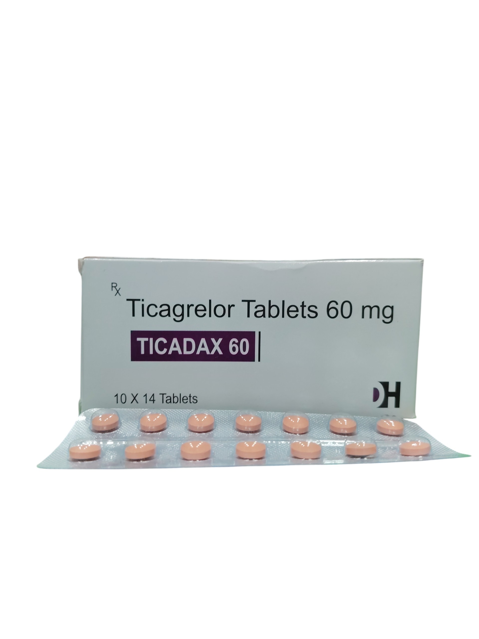 TICADAX 60 – Ticagrelor Tablets 60 mg - 1 × 14 Tablets