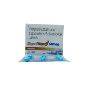 Dapoxitime Strong – Sildenafil Citrate and Dapoxetine Hydrochloride Tablets - 1 × 6 Tablets