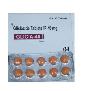 Glicia-40 - Gliclazide Tablets IP 40 mg