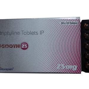 Tripsooth 25 – Amitriptyline Tablets IP - 1×10 Tablets