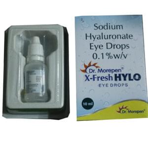 X-Fresh Hylo Eye Drops – Sodium Hyaluronate Eye Drops 0.1% w/v (10 ml)