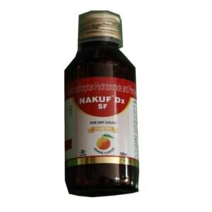 NAKUF-Dx SF Syrup – Sugar Free (Orange Flavour)