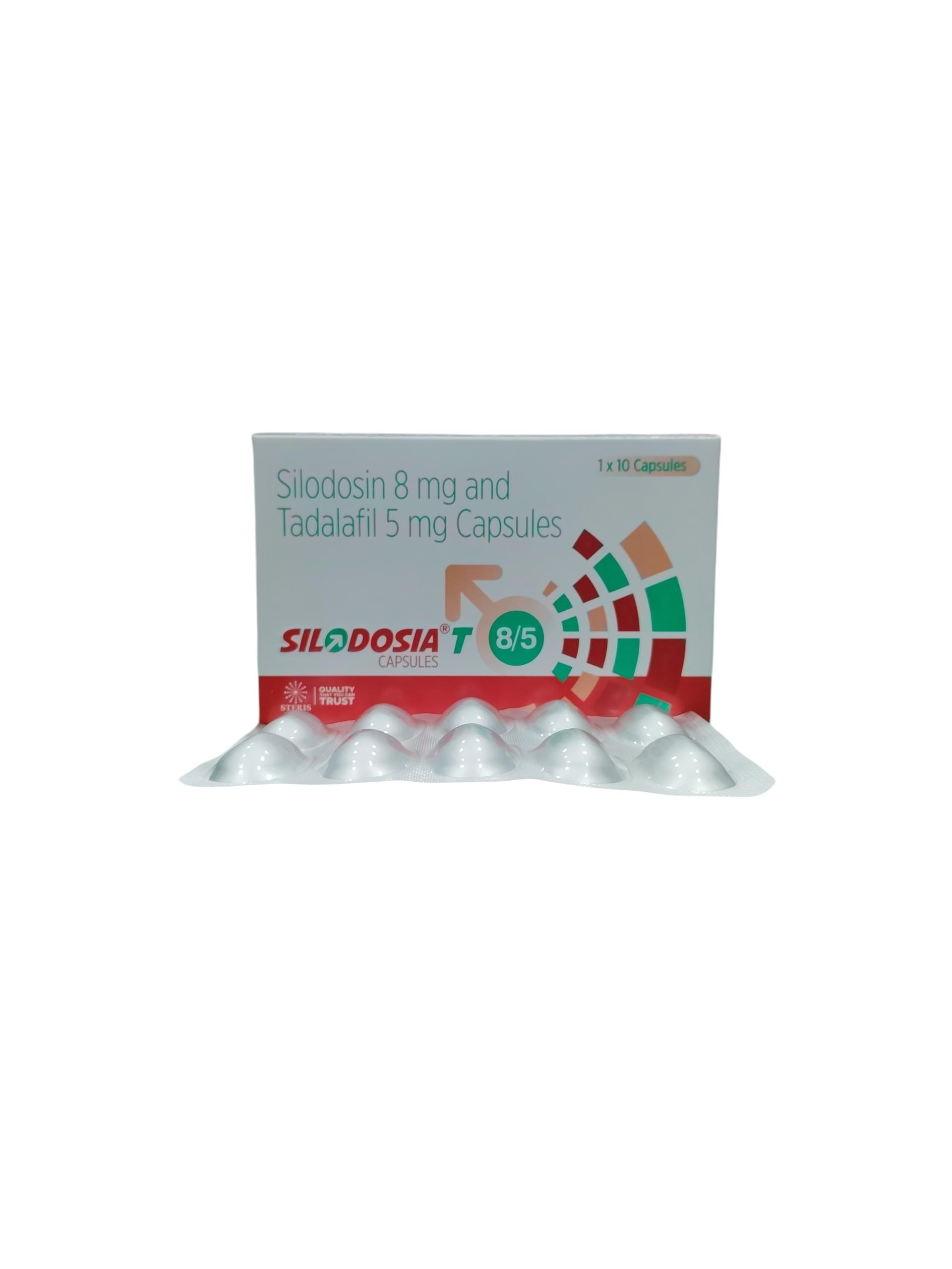 Silodosia T 8/5 capsules - Silodosin 8mg and Tadalafil 5mg